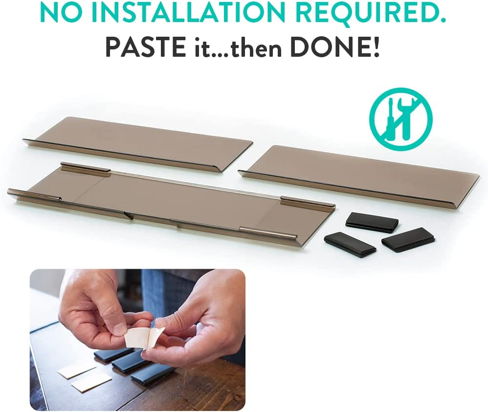 Prince Lionheart Adjustable Stove Guard for Child Safety, Adhesive Stove Guard Protect Baby from Burns image number 2