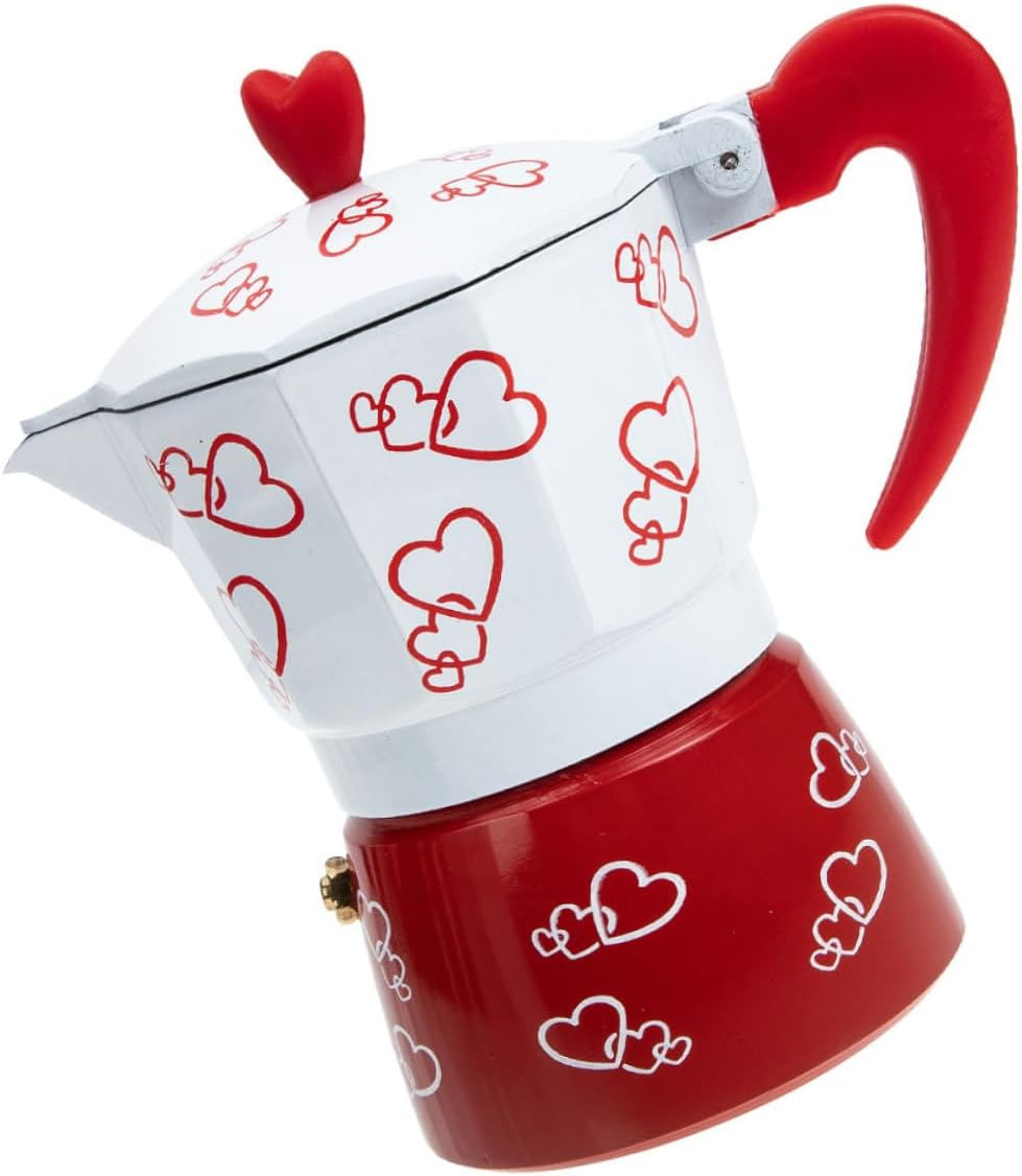 Angoily Aluminum Alloy Italian Mocha Pot Coffee Maker Capacity Lightweight Boiling Pot for Home Kitchen Tea House Coffee Shop