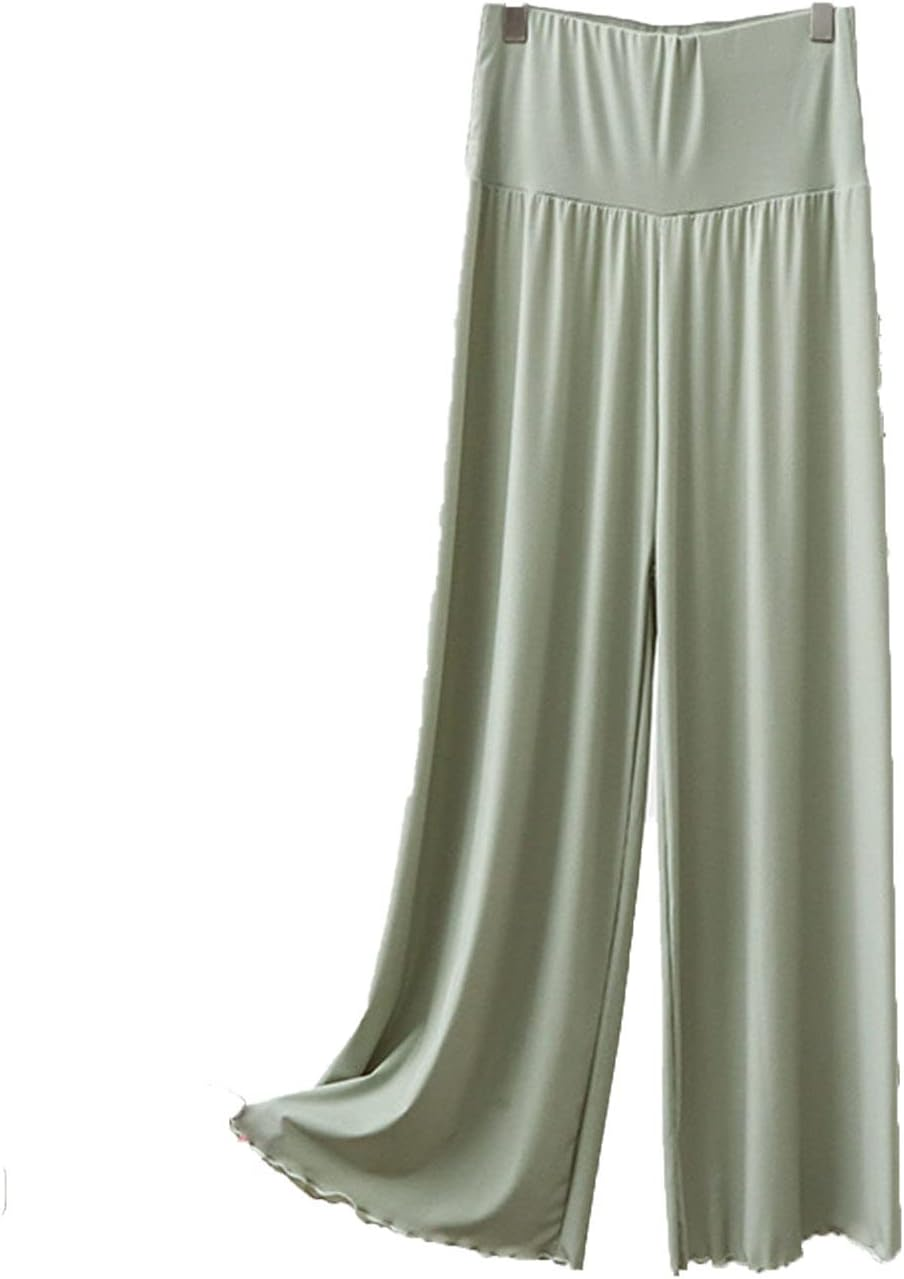 DGHM-JLMY Women'S Loose Maternity Wide Leg Pants Casual Cozy Yoga Sweatpants Comfy High Waisted Sports Lounge Pants image number 5
