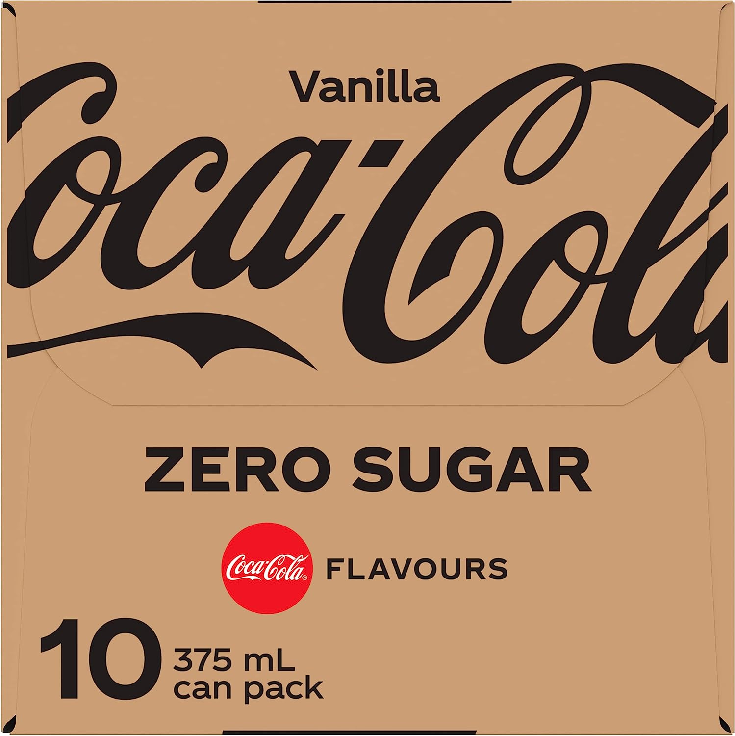 Coca-Cola Zero Sugar Vanilla Soft Drink Multipack Cans 20 X 375 Ml image number 5
