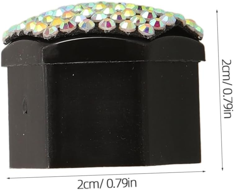 BELLIFFY Car Wheel Nut Caps Set 20Pcs with Rhinestone Decor, Universal Tire Bolt Covers for 17-Inch Wheels, Automotive Tyre Accessories for Women, Protective Lug Nut Dust Caps image number 5