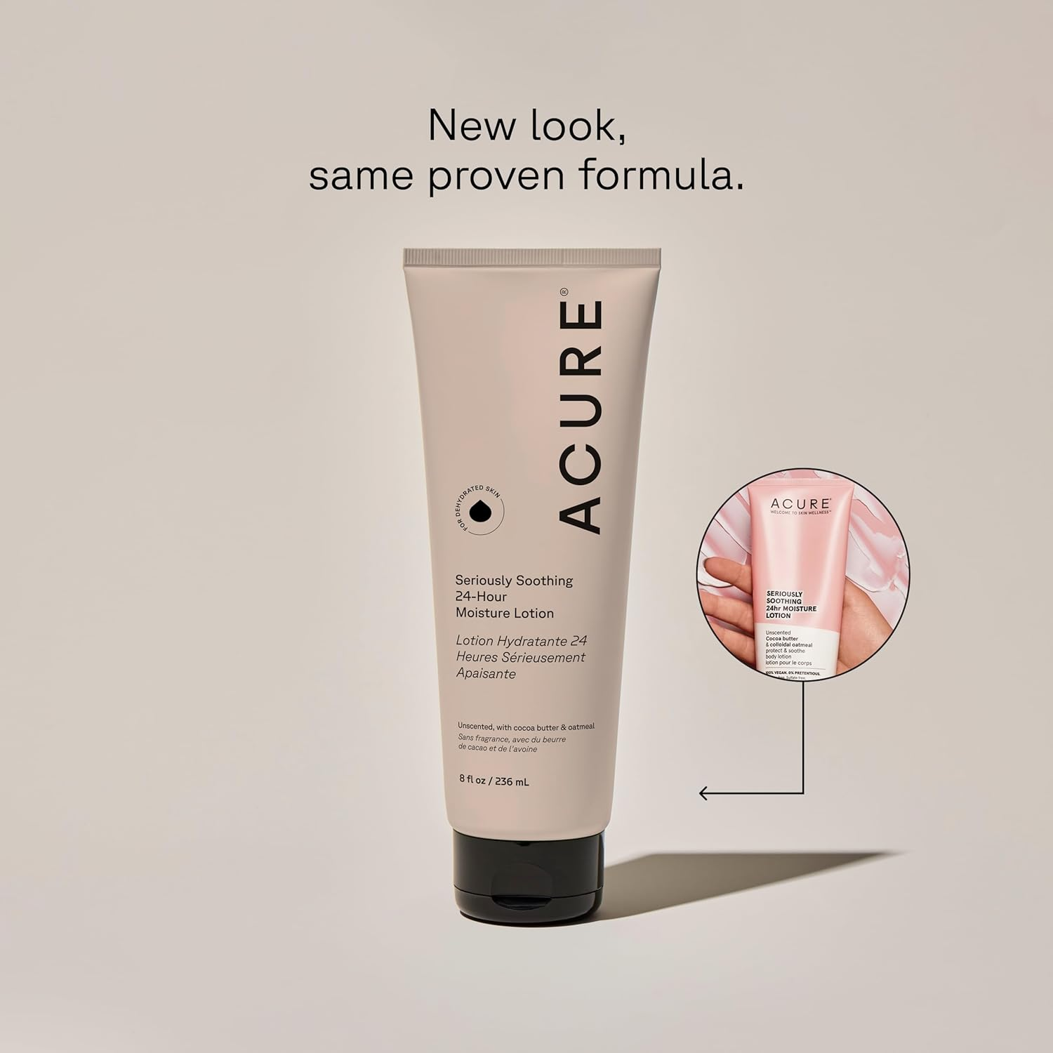 ACURE Seriously Soothing 24Hr Moisture Lotion 237Ml image number 2