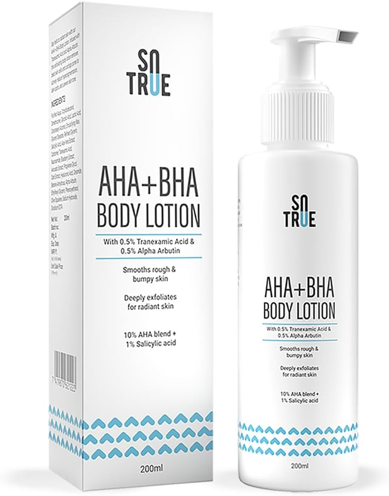 Sotrue AHA + BHA Body Lotion with 10% AHA Blend & 1% Salicylic Acid, Deeply Exfoliates for Dry Radiant Skin, Body Lotion for Women & Men, for All Skin Types, 200Ml image number 3