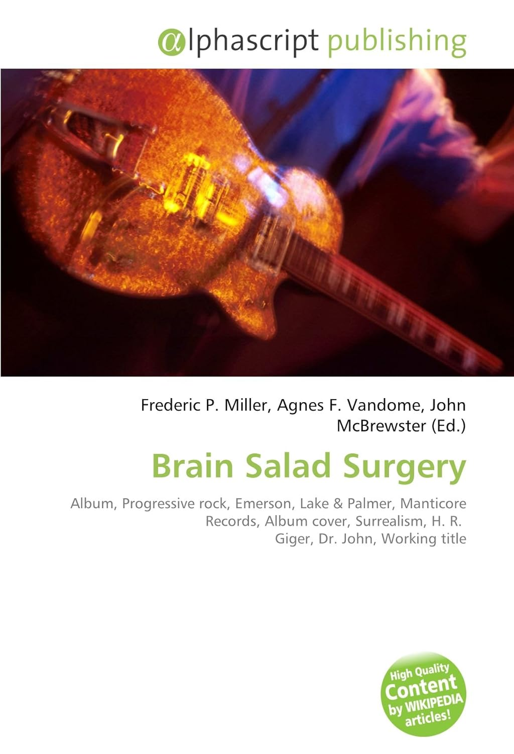 Brain Salad Surgery - Audio Cd image number 1