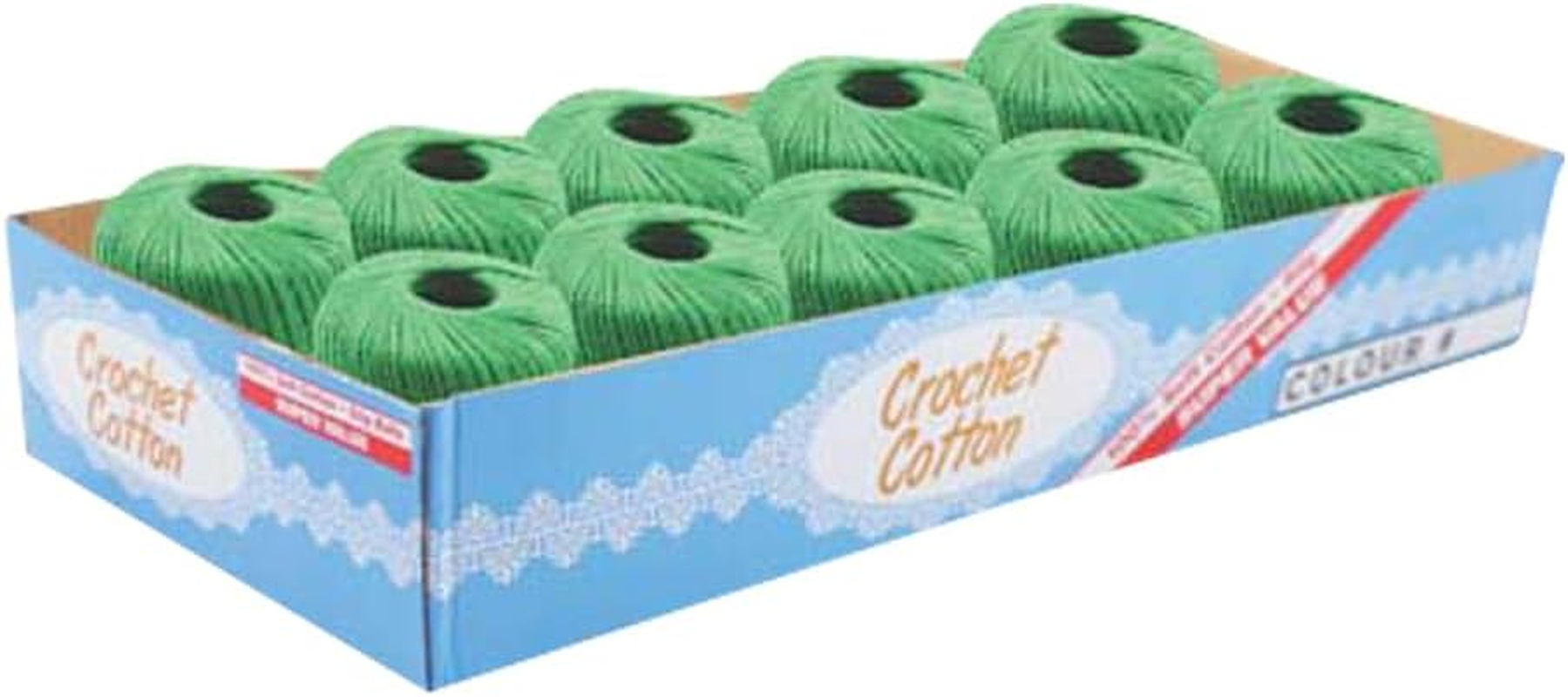 Yatsal Crochet Knitting Cotton Yarn 50 G, Green image number 1