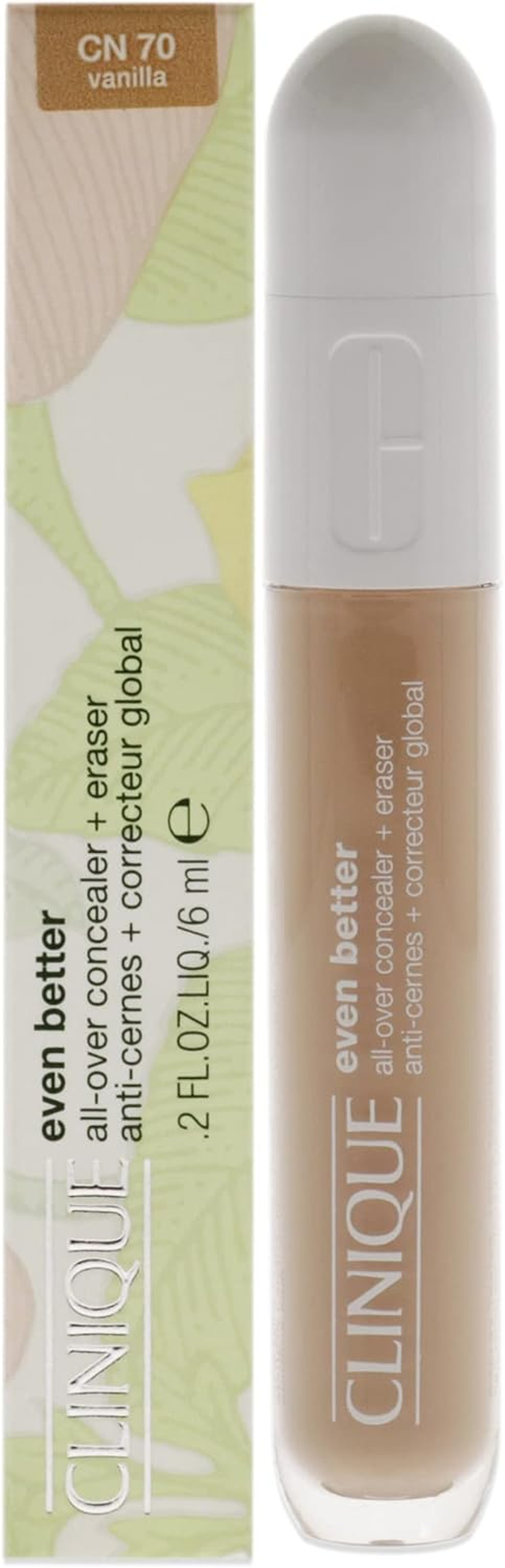 Clinique Even Better All-Over Concealer plus Eraser - CN 70 Vanillia for Women 0.2 Oz Concealer