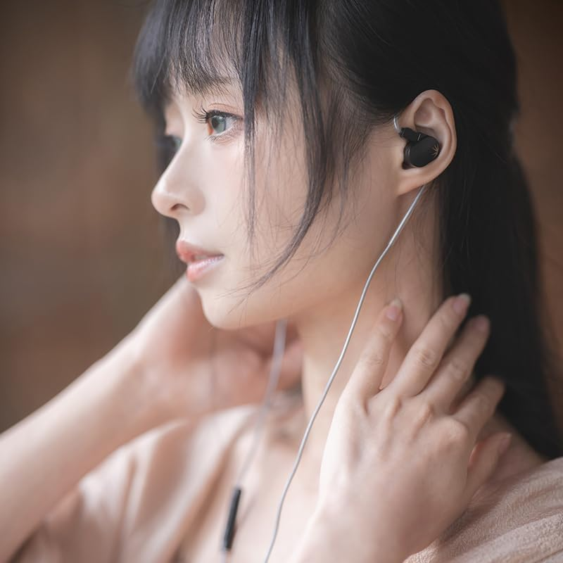 MOONDROP CHU II DSP Headphones High Performance Dynamic Driver USB-C In-Ear Monitors Type-C with Microphone Earphone image number 2