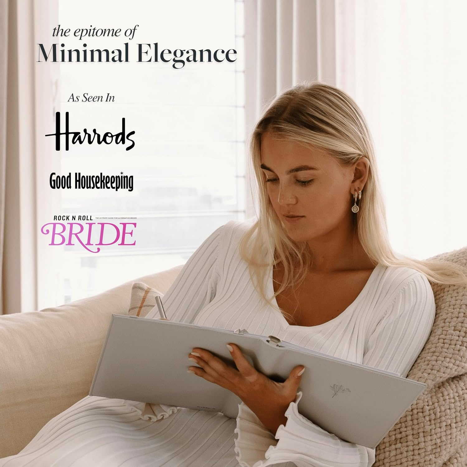 Wedding Planner Binder and Organiser for the Bride | Tissue Wrapped in a Gift Box | Ultra Thick Pages | This Elegantly Designed USA Planner Allows You to Plan Every Detail for Your Special Day