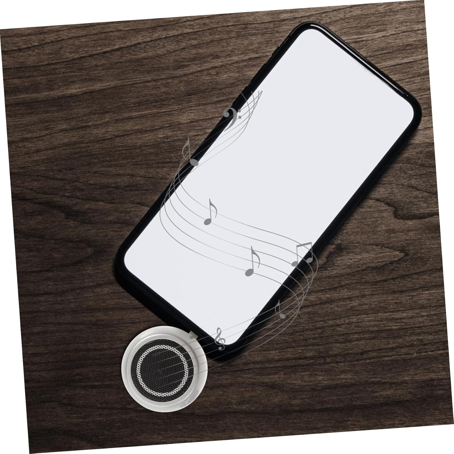 HOMSFOU Mini Speaker for Mobile Phone Audio Rechargeable External Music Box Audio Input Portable Speaker for Outdoor Use