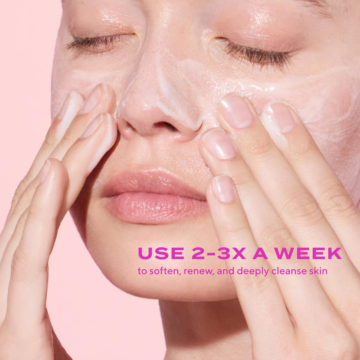 Murad AHA/BHA Exfoliating Cleanser 148 Ml - Salicylic, Glycolic & Lactic Acid Face Wash, Gentle AHA BHA Cleanser & Exfoliator with Jojoba Beads for Smoother, Brighter Skin image number 5