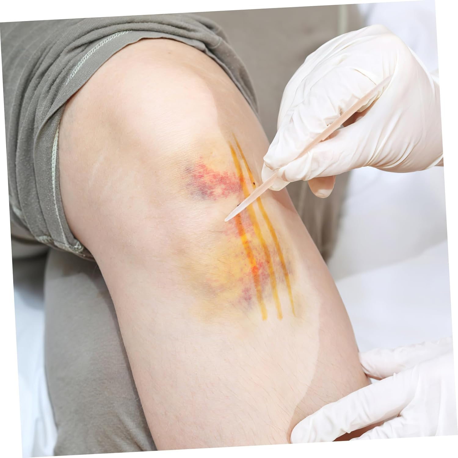 KICHOUSE Makeup Wipes Brow Tint Double Pointed Cotton Swabs Soft Gentle for Electronics Jewelry Cleaning image number 4