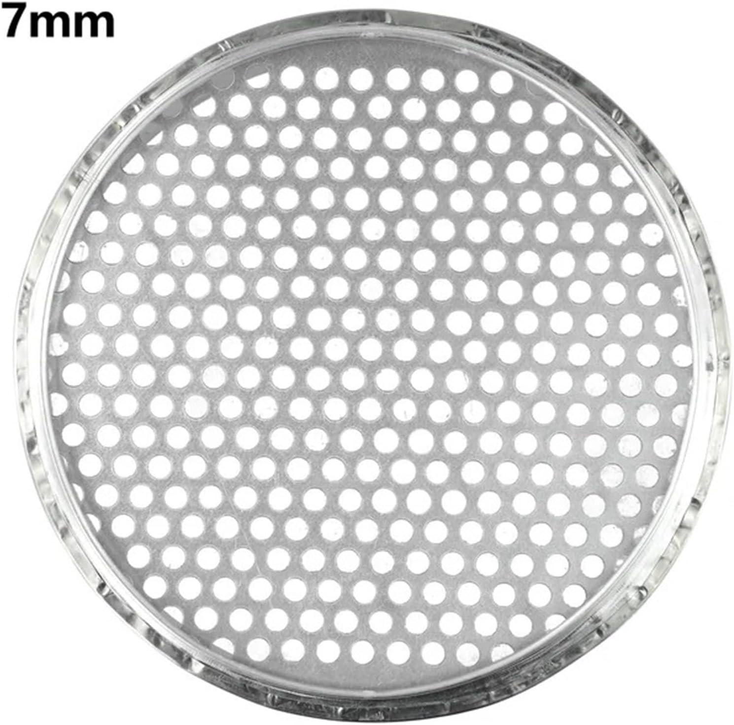 Garden Sieve 1Pc Gardening Metal Home Garden Plants Riddle Soil Sieve Mesh Separating Coarse Materials Garden Supplies 6/7/12Mm Flour Sifter for Baking(Round Hole 7Mm) image number 6