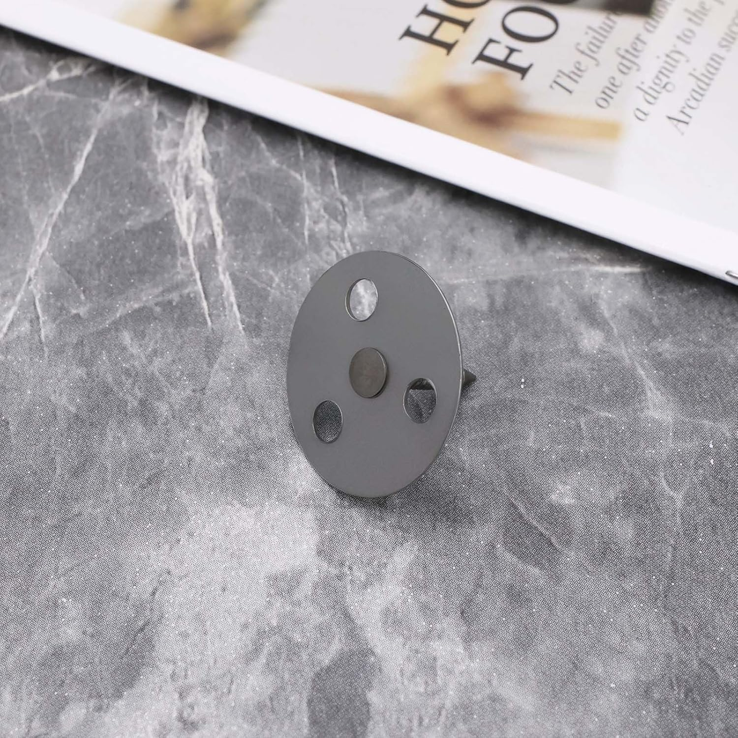 Ecsing 50PCS Tire Puncture Nails Spikes Anti-Theft Security Car Vehicle Auto Puncture Nail Diameter 25Mm Nail Length 15Mm for Cars Trucks Dark Gray image number 5