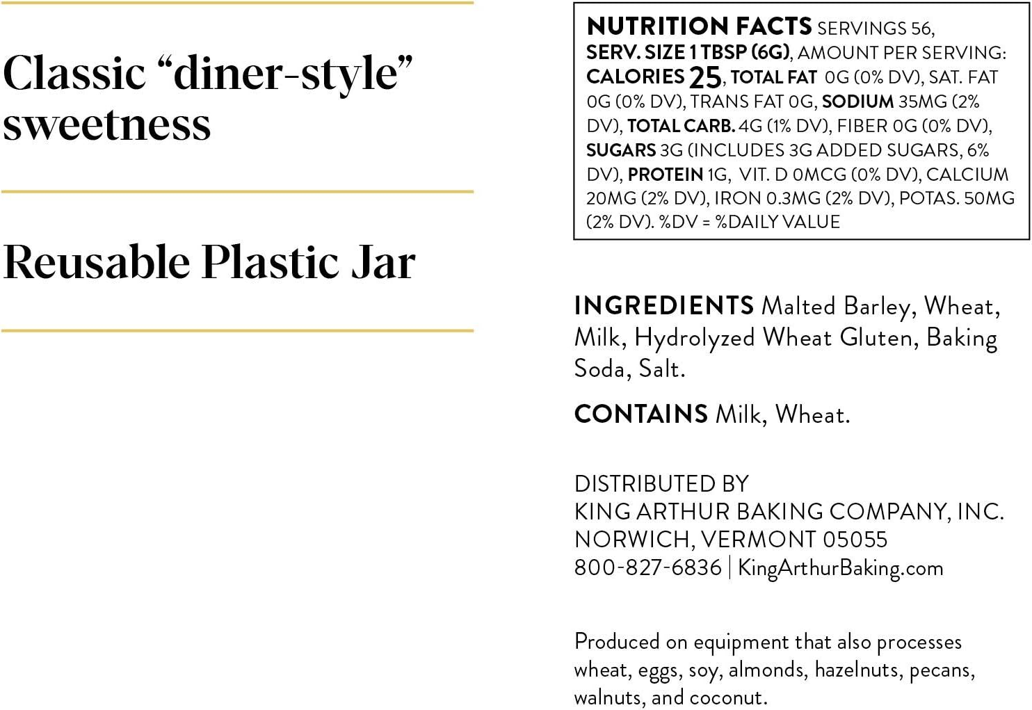 King Arthur, Malted Milk Powder, 12 Ounces image number 4