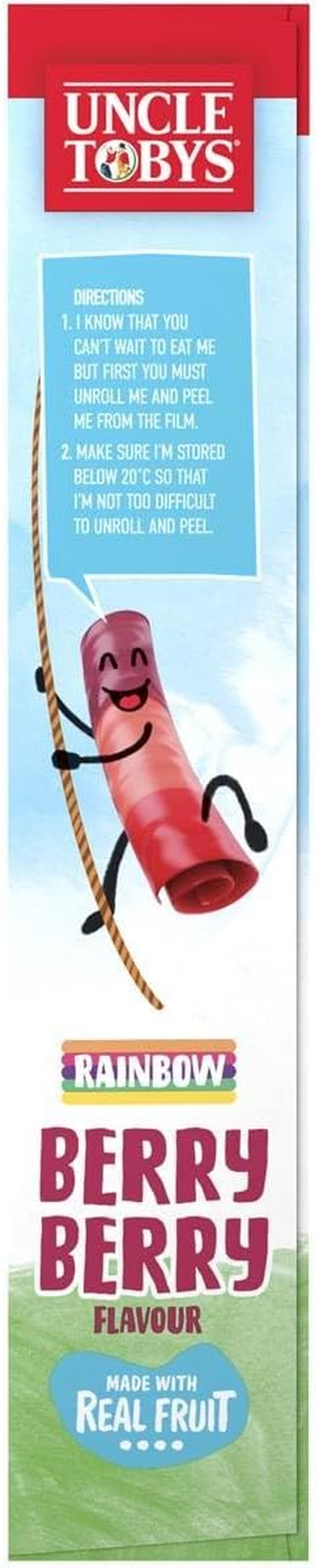 Uncle Toby'S Rainbow Berry Roll-Ups 94 G image number 1