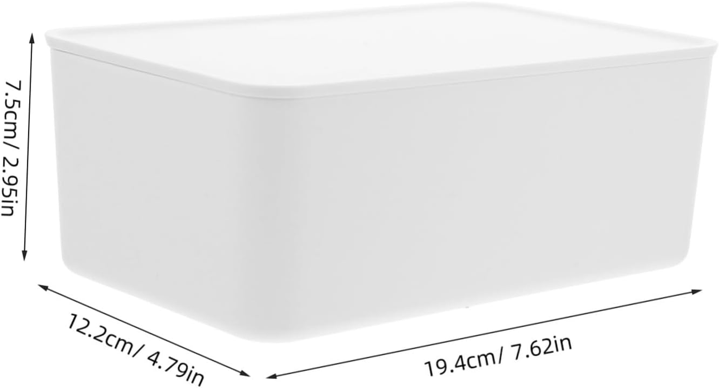 Yardenfun Dispenser Lid Waterproof Plastic Baby Wipe Container Bathroom Storage Box for Keeping image number 4