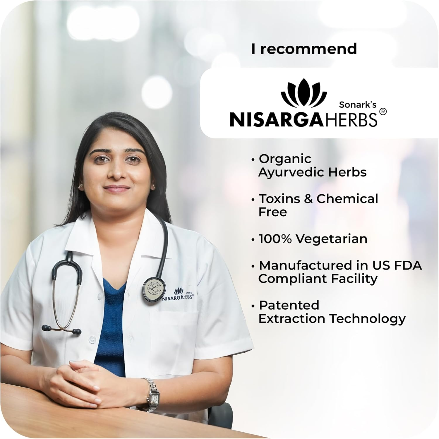 SONARK'S NISARGAHERBS Nisarga Herbs Hair Oil, Restores Hair Shine & Softness, 100 Ml