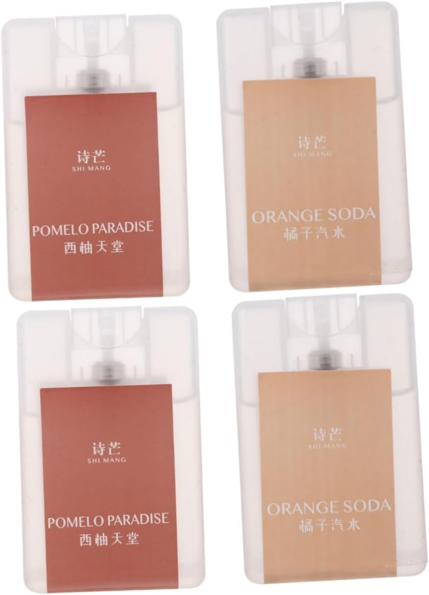 4 Pcs Card Pocket Perfume Pocketfragrance Party Perfume Portable Perfume Woman Scent Female Perfume Women Perfume the Pocket Perfume Portable Fragrance Packaging Plastic/888 image number 2