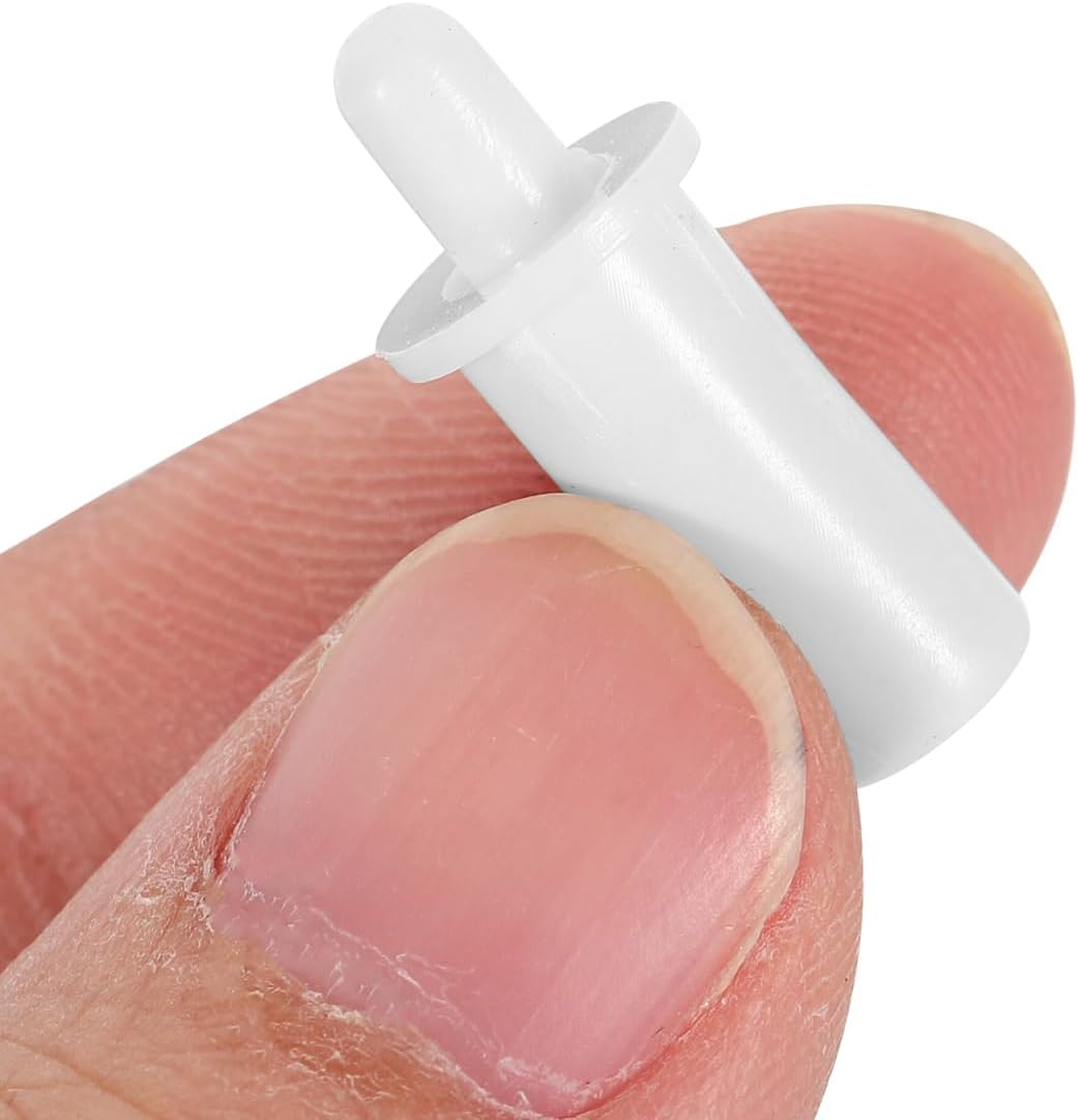 Shutter Repair Pins 40Pcs Plastic Louvers Staples Replacement Kit for Plantation Window Shutter Fixing Home Improvement Tool image number 3