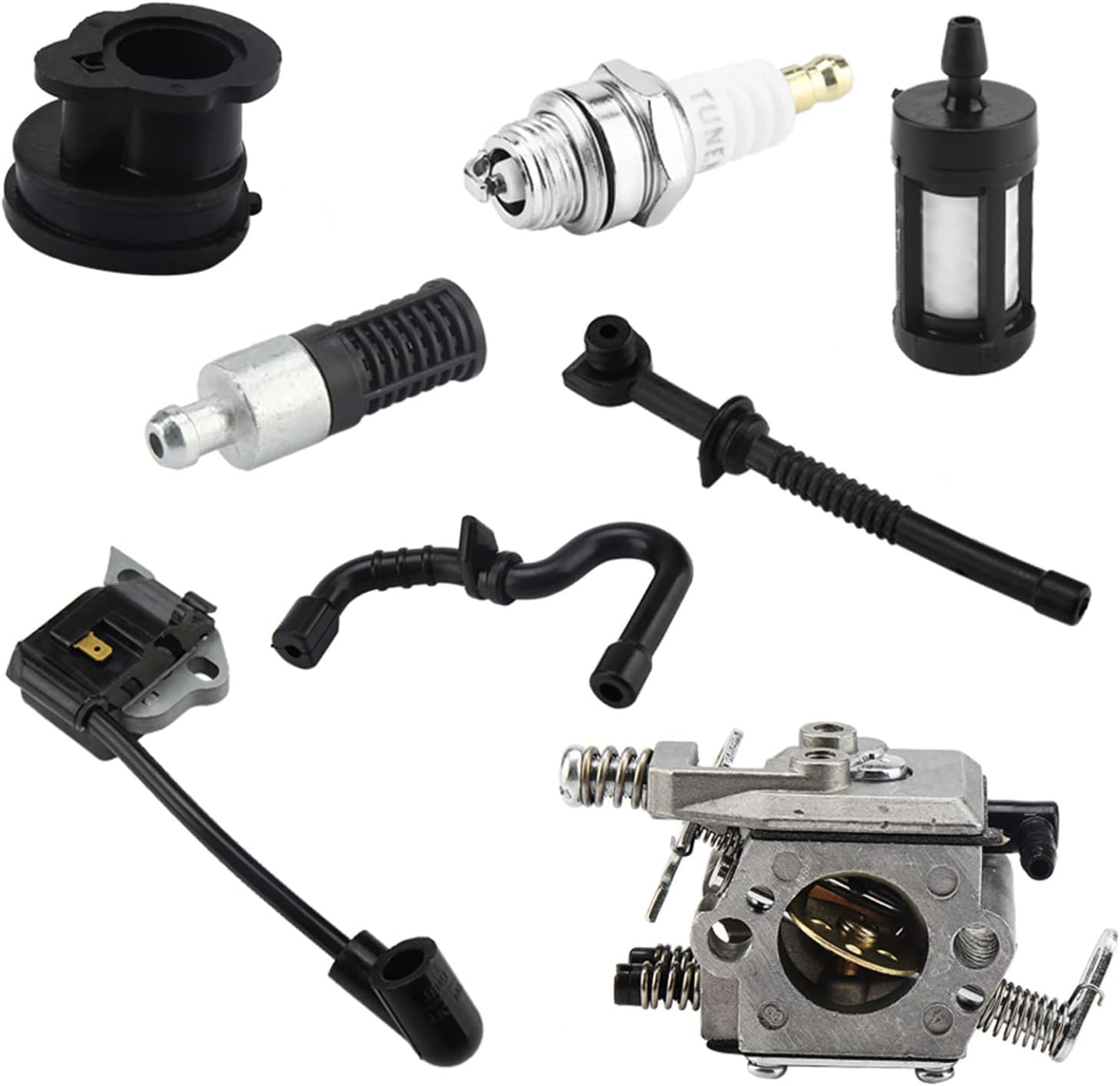 Carburetor,Carburetor Ignition Coil Carb Set for 017 018 MS170 MS180 Chainsaw image number 5