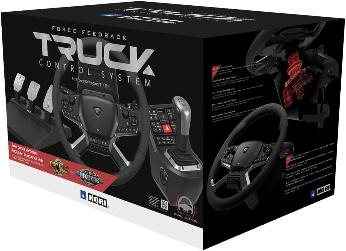 Hori Force Feedback Truck Control System for PC Windows 10/11 /PC image number 1