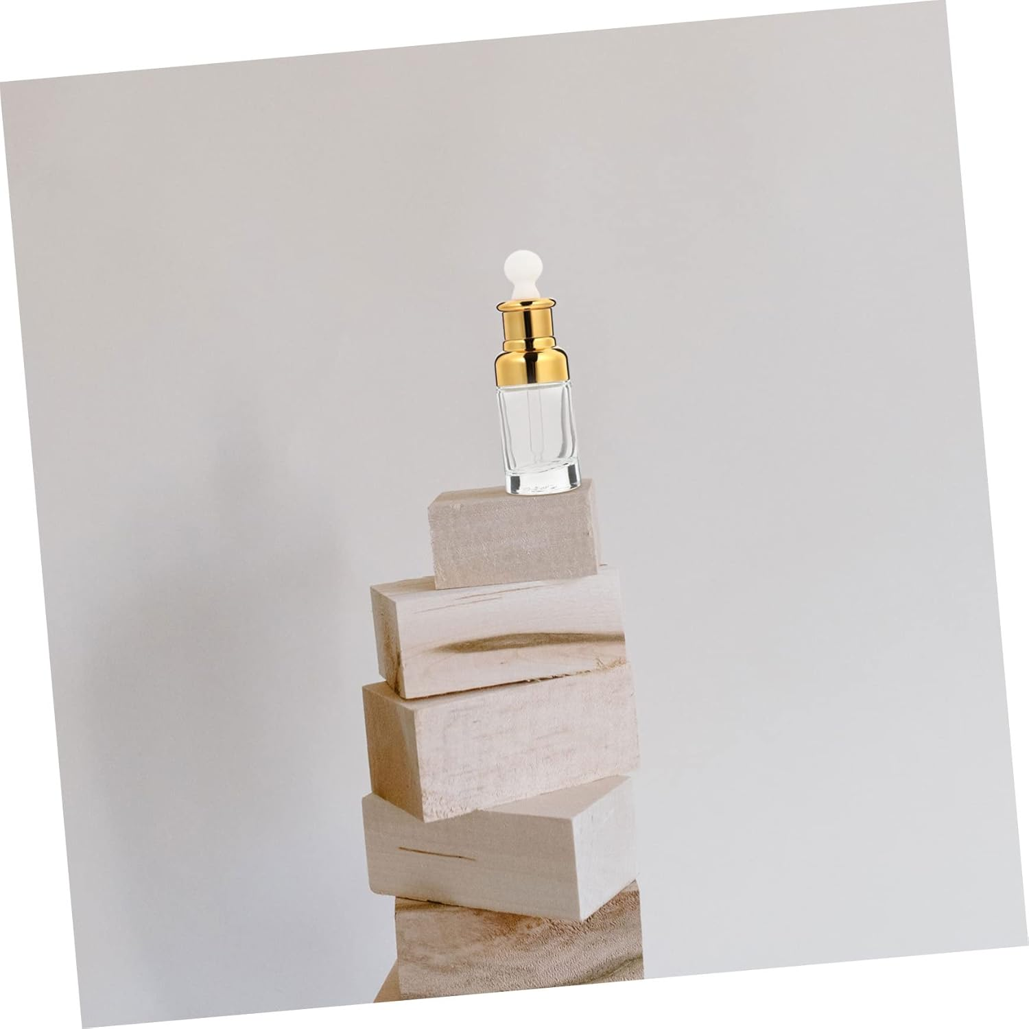 CALLARON 10Pcs Essential Oil Bottle Glass Dropper Bottle Liquid Dispenser for Medicinal Use