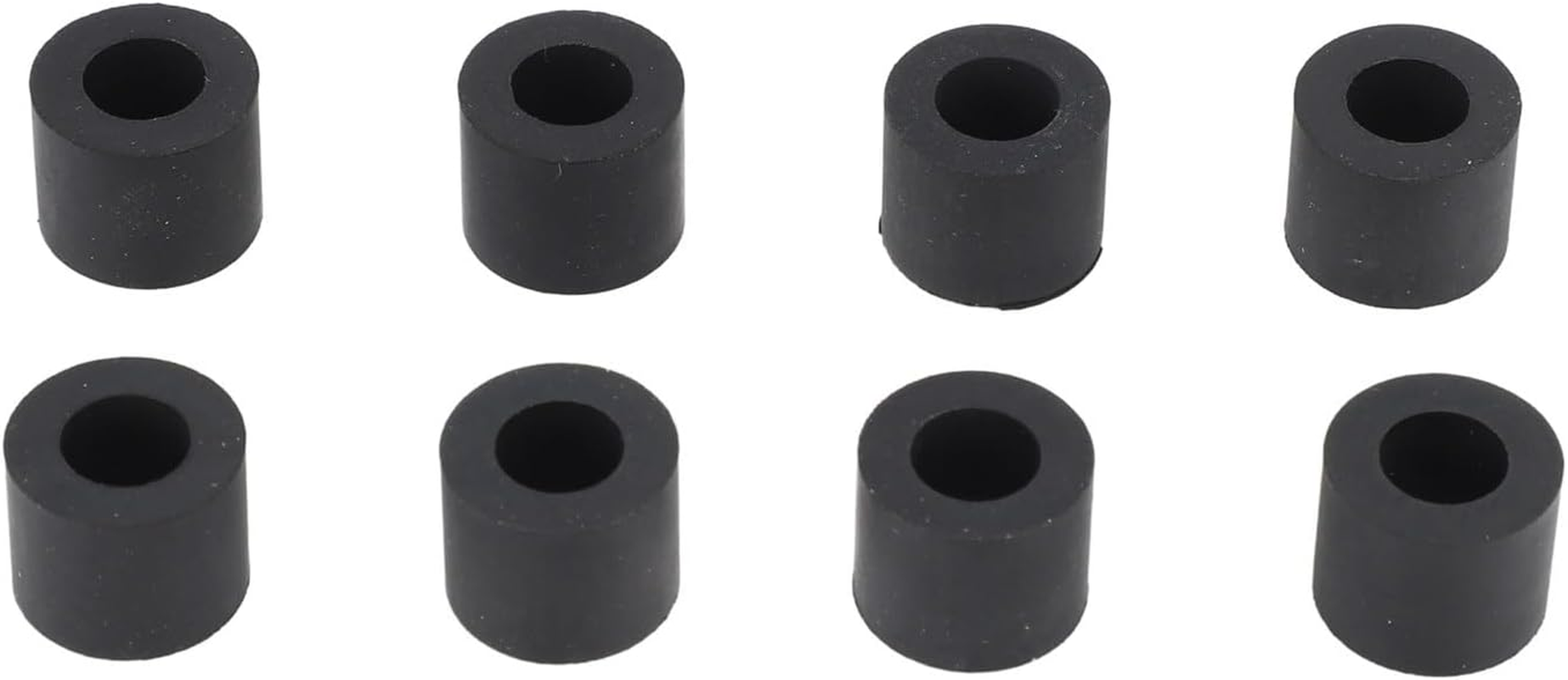 Spare Rubber Rollers Replacement for Cricut Maker for Maker 3, Prevents Slipping Mat Guide Spare Rubber Wheel with 16 Fixing Ring, 8Pcs Rubber Roller Resolution