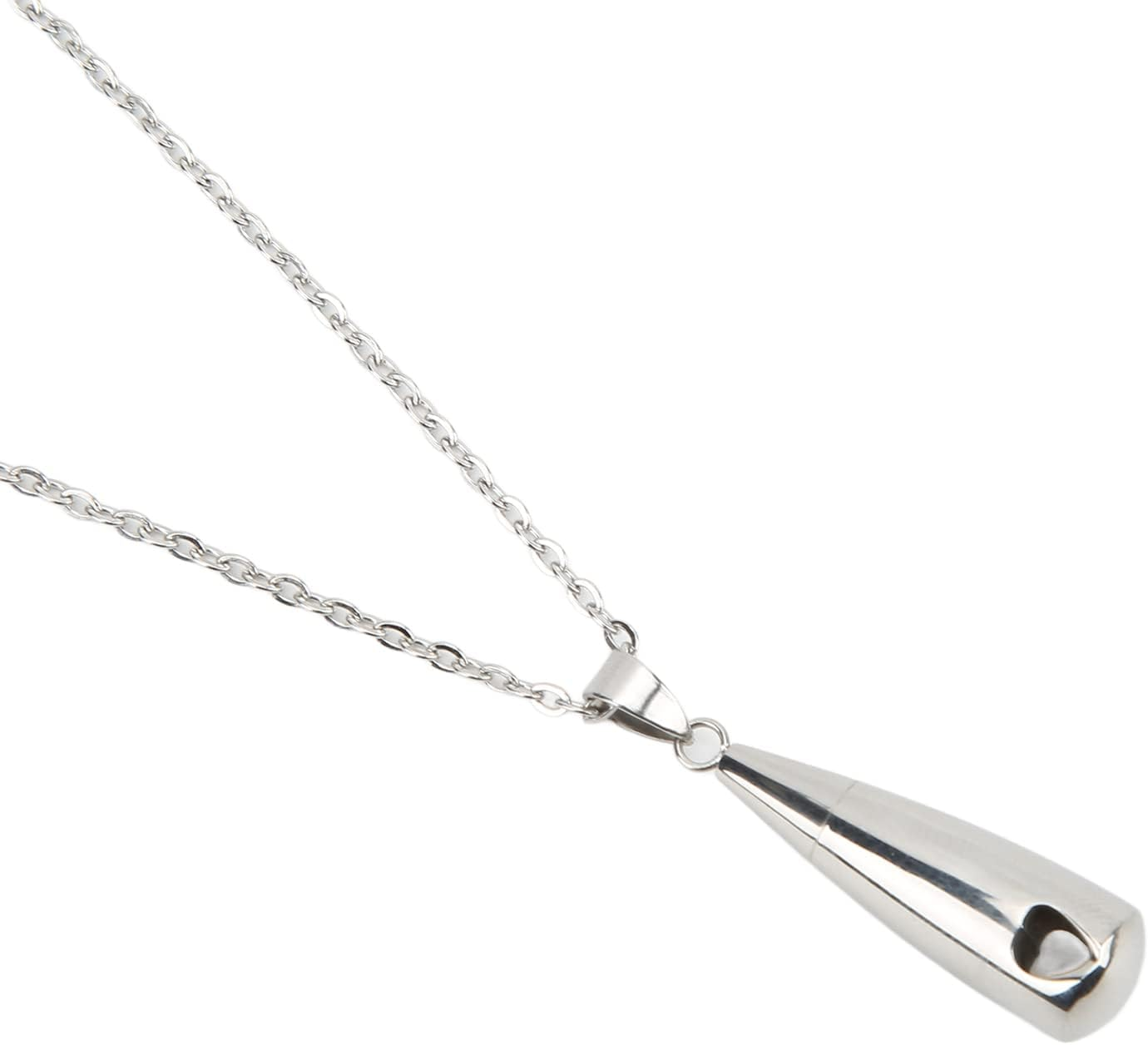 Folany Urn Necklaces for Ashes, Cremation Jewelry Locket, Stainless Steel, Women'S Ashes Keepsake Necklace image number 6