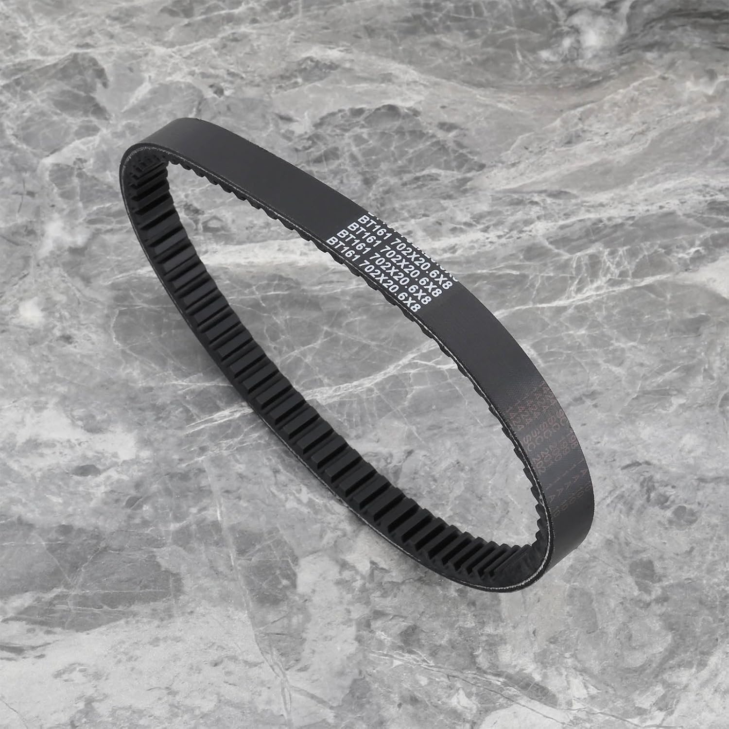 SG Store 1X Lawn Mower Belt GT37419 Replacement Part AUC13704 Transmission Belt MIA12479 Compatible with John Deere D105 E100 X105 X106 Lawn Mower 702X20.6X8Mm image number 6