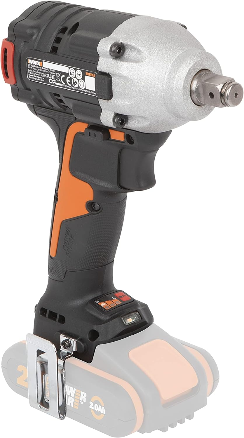 WORX WX272.9 20V Cordless Brushless Impact Wrench - Skin Only