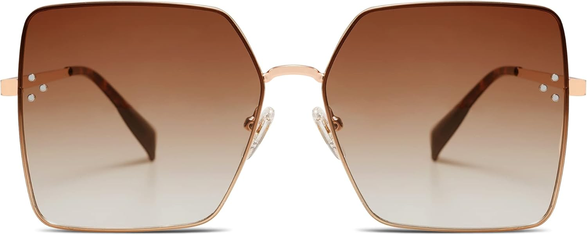 SOJOS Trendy Square Sunglasses Womens Big Oversized Designer Style UV Protection Sunnies Shades SJ1170