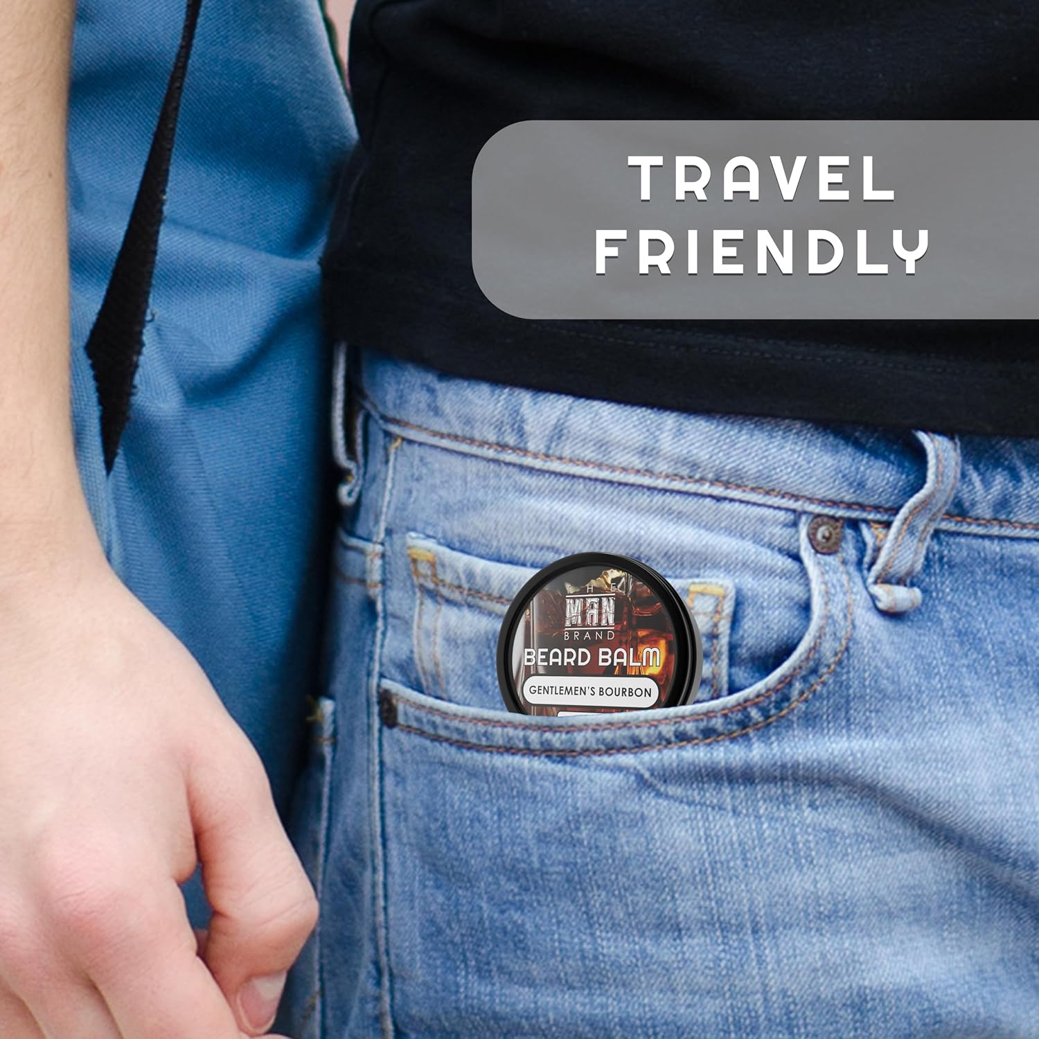 Beard Grooming Product - Natural Beeswax Based Conditioning Balm for Styling and Care - Scented in Gentlemen'S Bourbon (1 Oz / 30 Ml) image number 6