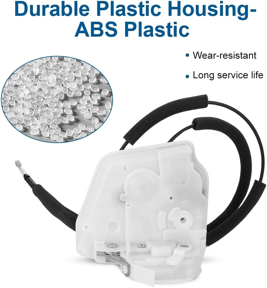 WMPHE Front Left Driver Side Lock Actuator Compatible with Mazda 3 2010-2013, Door Latch Assembly Replacement for BBM459310E