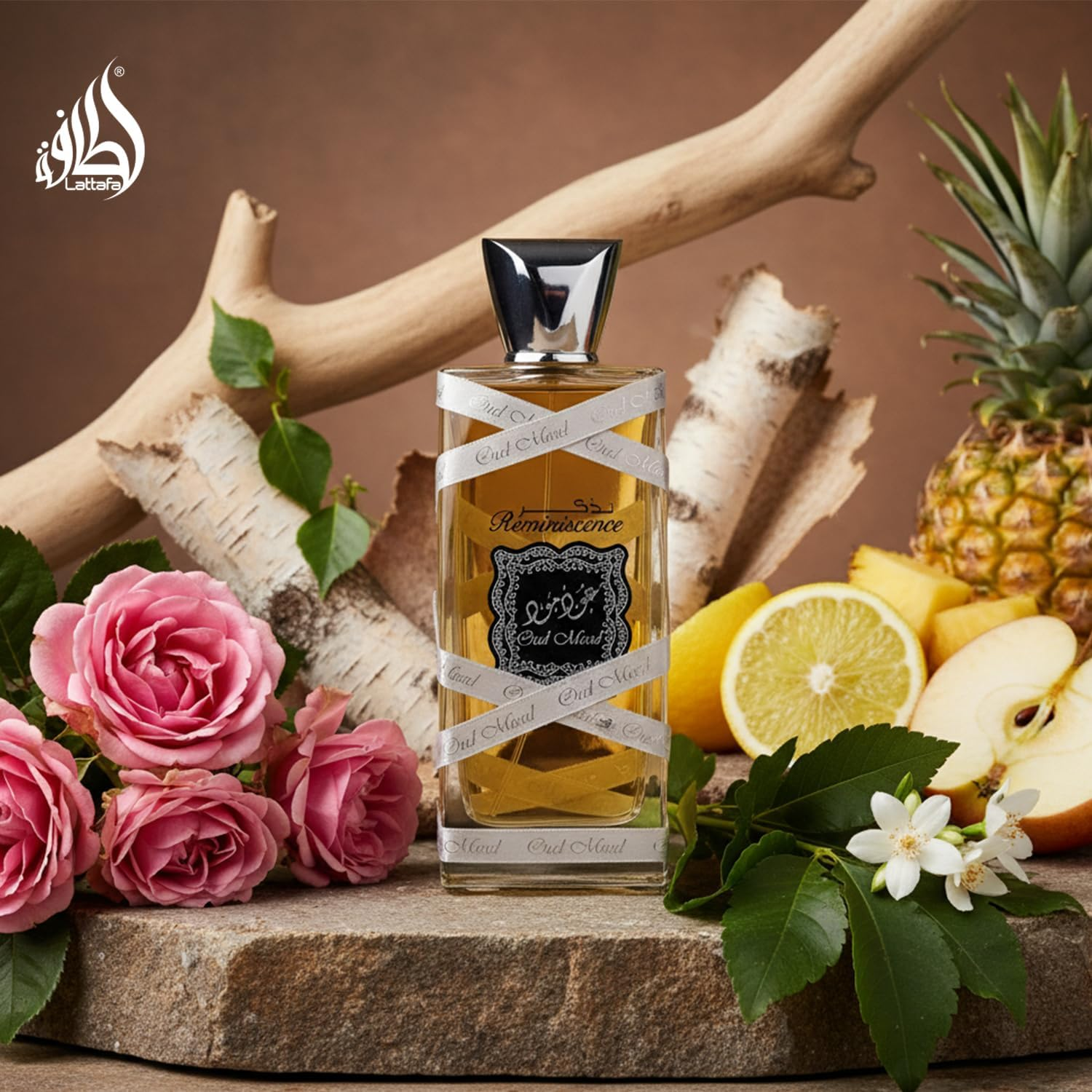 Lattafa Unisex Oud Mood Reminiscence Eau De Parfum Spray, 100 Ml image number 3