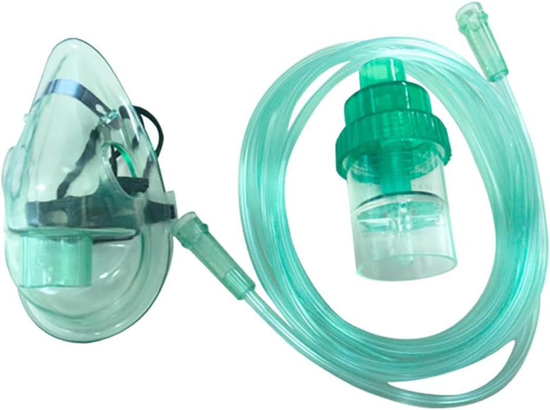 Livingstone Jet Nebuliser Aerosol Mask Set with Cup, 2 Metres Oxygen Tube or Tubing for Child