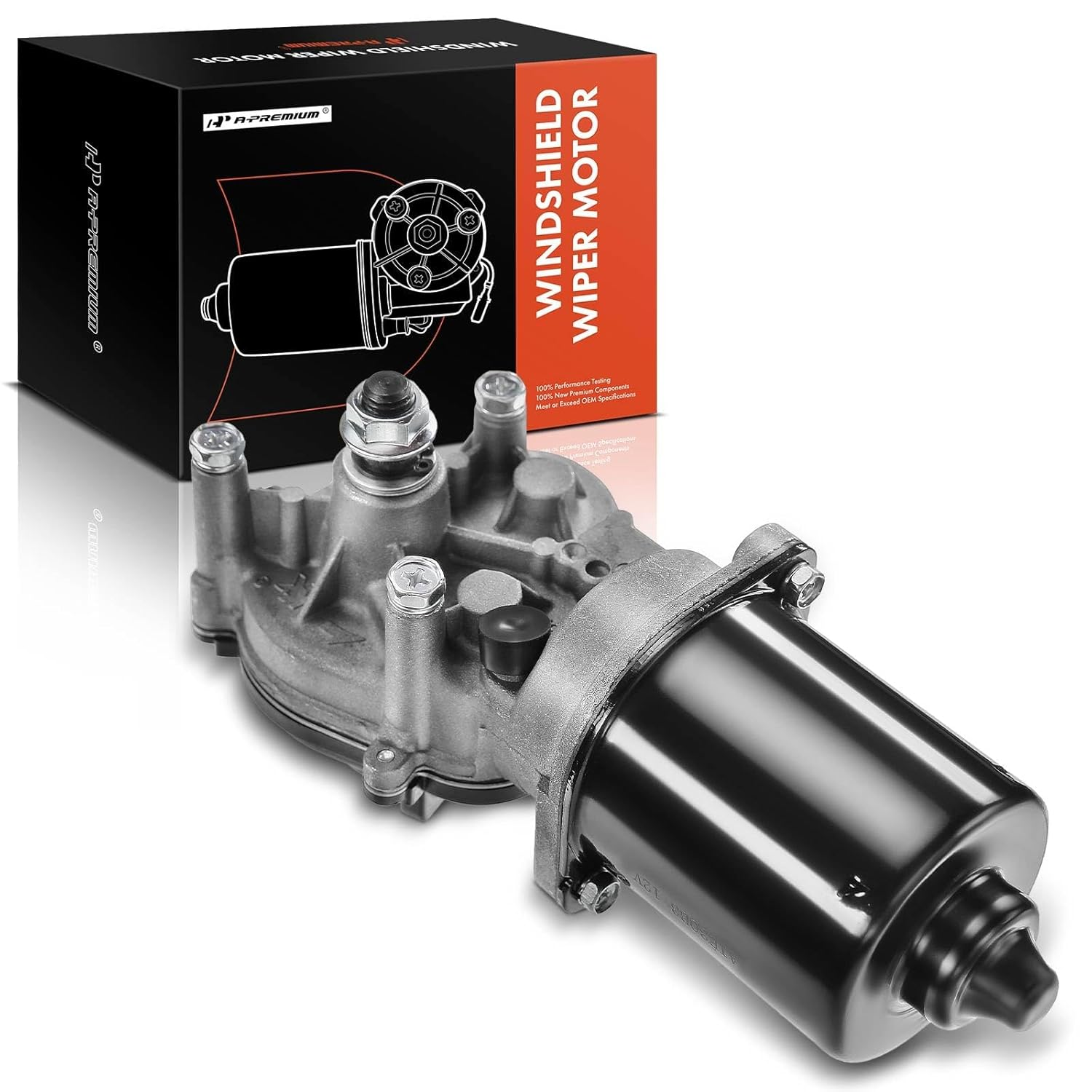 A-Premium Front Windshield Wiper Motor Compatible with Honda Civic 2006 2007 2008 2009 2010 2011, 1.3L 1.8L 2.0L, Sedan, 5-Pin, Replace# 76505-SNA-A01, 76505-SNA-A02 image number 5