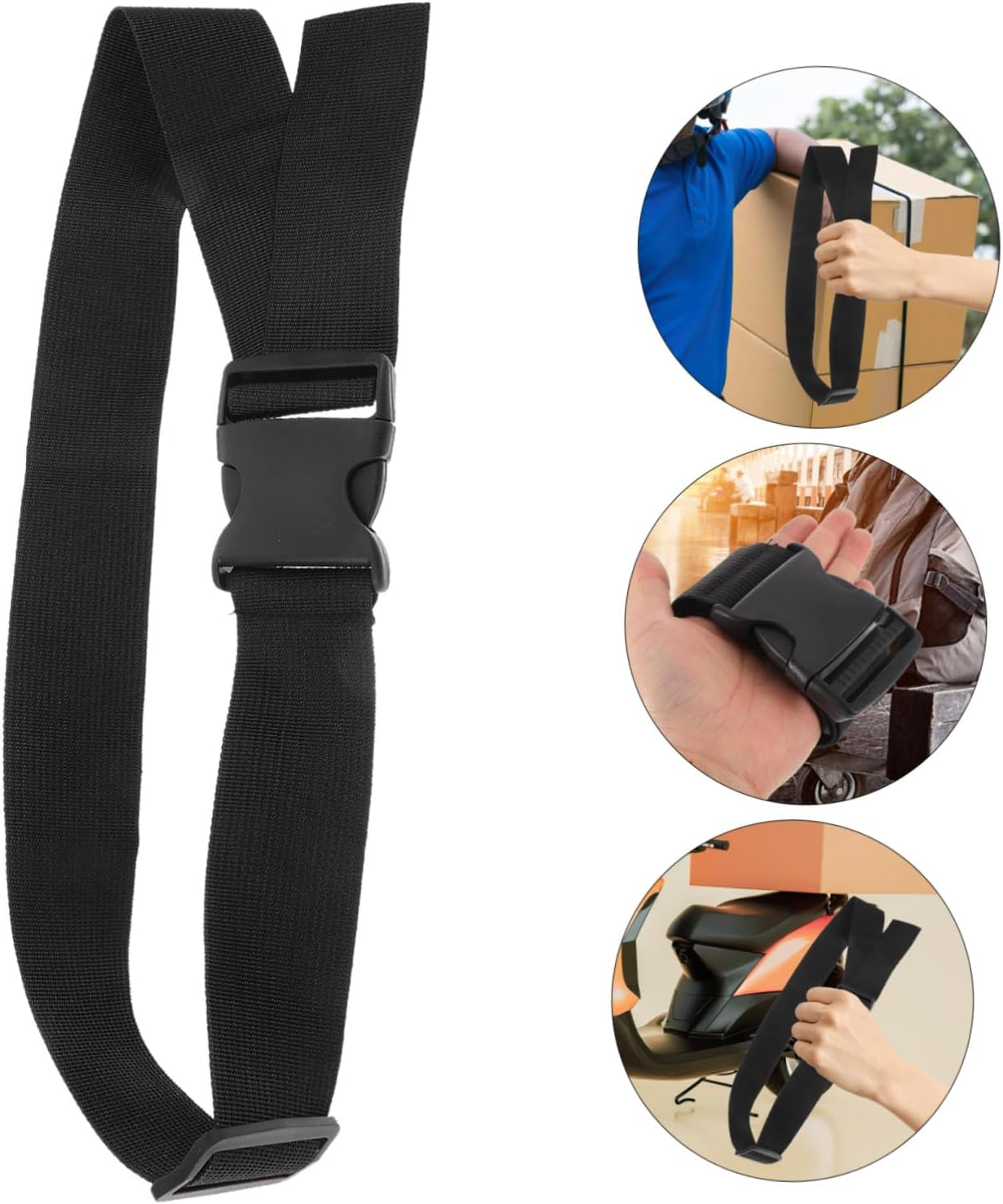 ABOOFAN Nylon Webbing Strap Buckles for Luggage Straps Adjustable Clip Extender for Travel image number 1