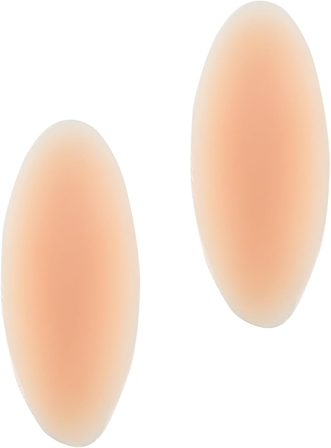 1 Pair of Reusable Self-Adhesive Invisible Soft Silicone Calf Pads Right Leg Shape, Leg Onlays, Right Leg Shape for Crooked or Thin Legs, 144 G