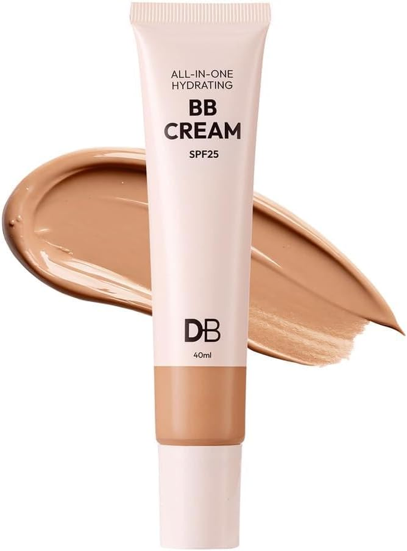 DB Cosmetics BB Cream SPF 25 - Hydrating Light Coverage Natural Glow - 40Ml (Deep)