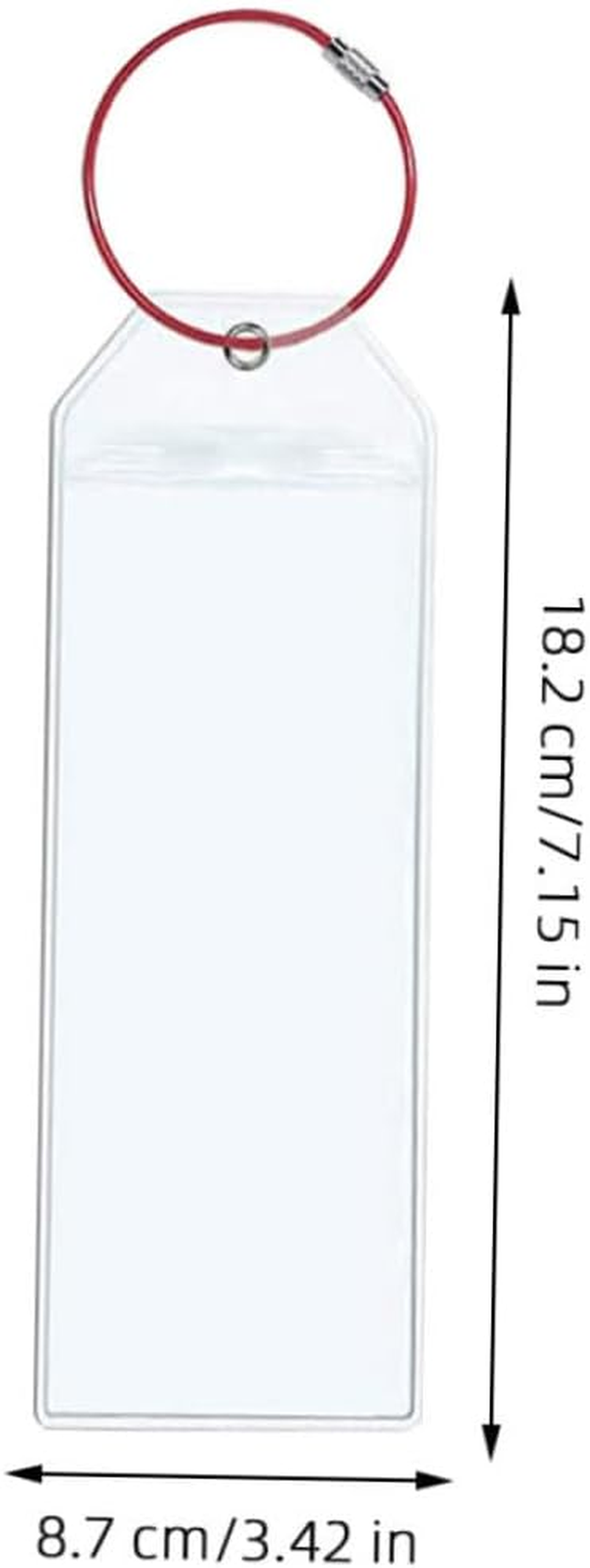 Parliky 7Pcs Cute Luggage Tags for Travel Baggage Tags Suitcase Id Airport Luggage image number 1