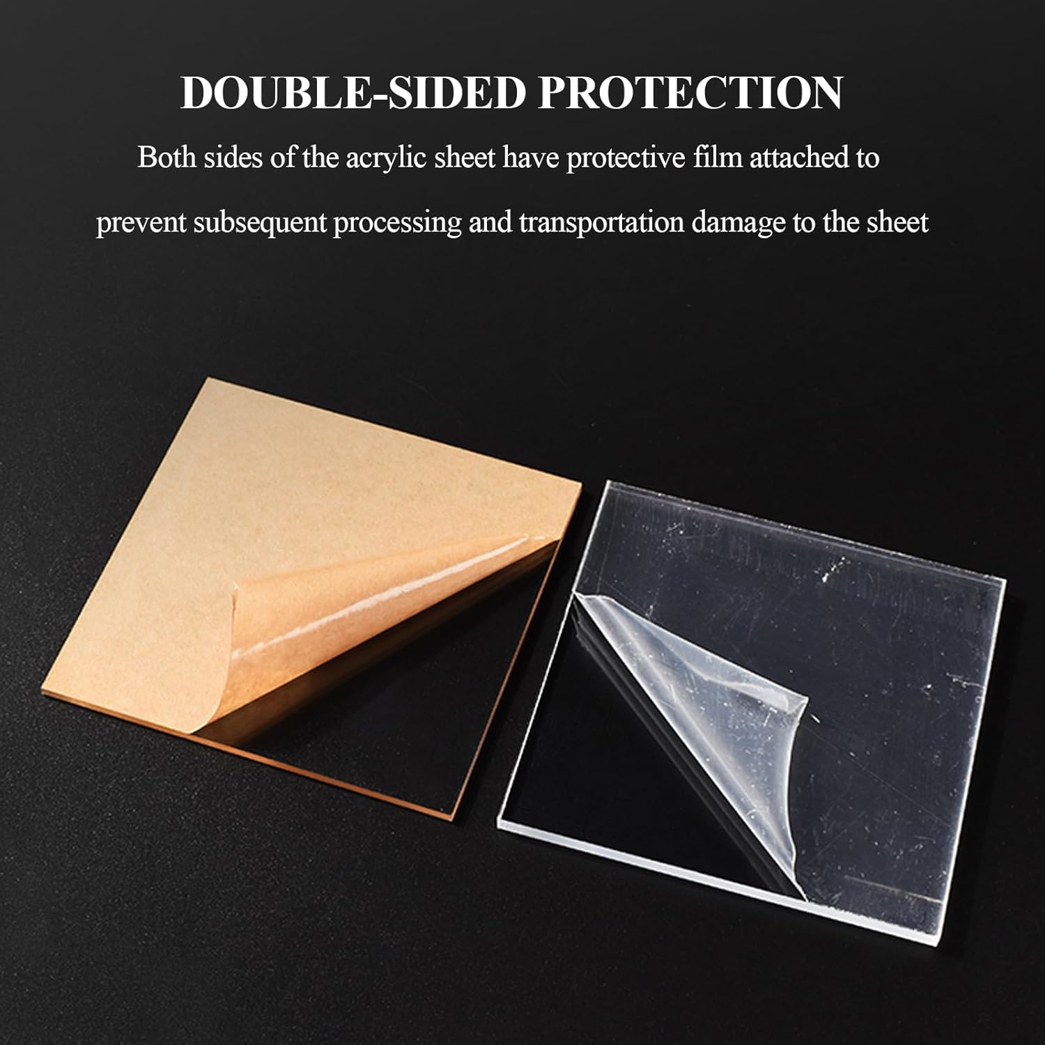 Acrylic Sheet 300&times;300&times;3Mm-300&times;800&times;3Mm, Acrylic Panel Suitable for Househld Decoration, Display, Picture Frame, Painting,300&times;600Mm image number 2