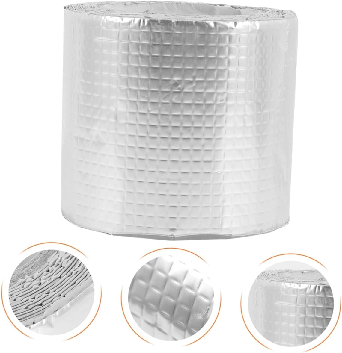 Mobestech Roof Tape Aluminum Foil Self-Adhesive Sealing Tape for Rv Roof Repair Gaps Caulk image number 5