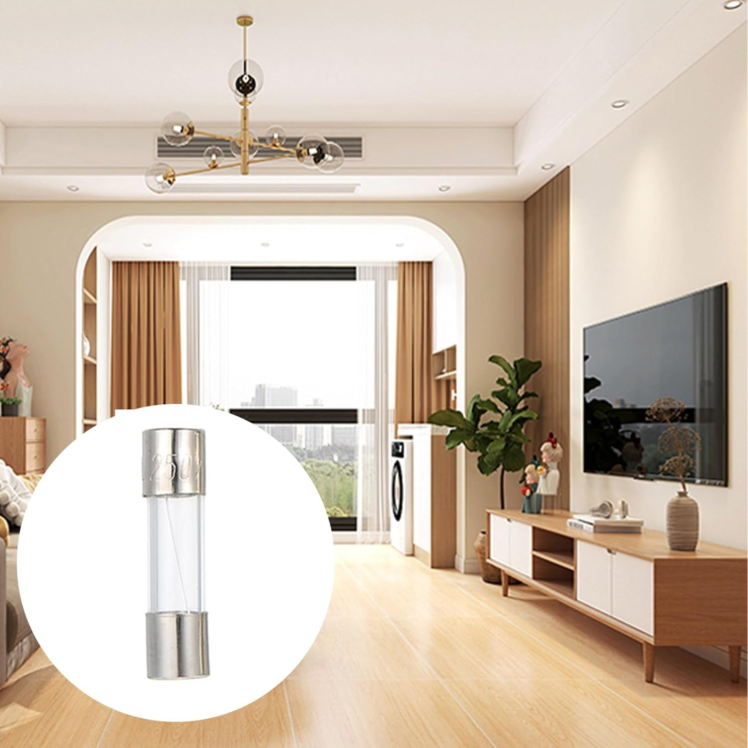 Lyfengdeam Glass Quick Fast Blow Fuse Kit, 100 Pcs Fast Blow Glass Fuses Assortment Kit250V 0.2A 0.5A 1A 2A 3A 5A 6A 8A 10A 15A Tube Fuses Mini Fuse, 5X20Mm Fuse, Packag in a Clear Plastic Box image number 4