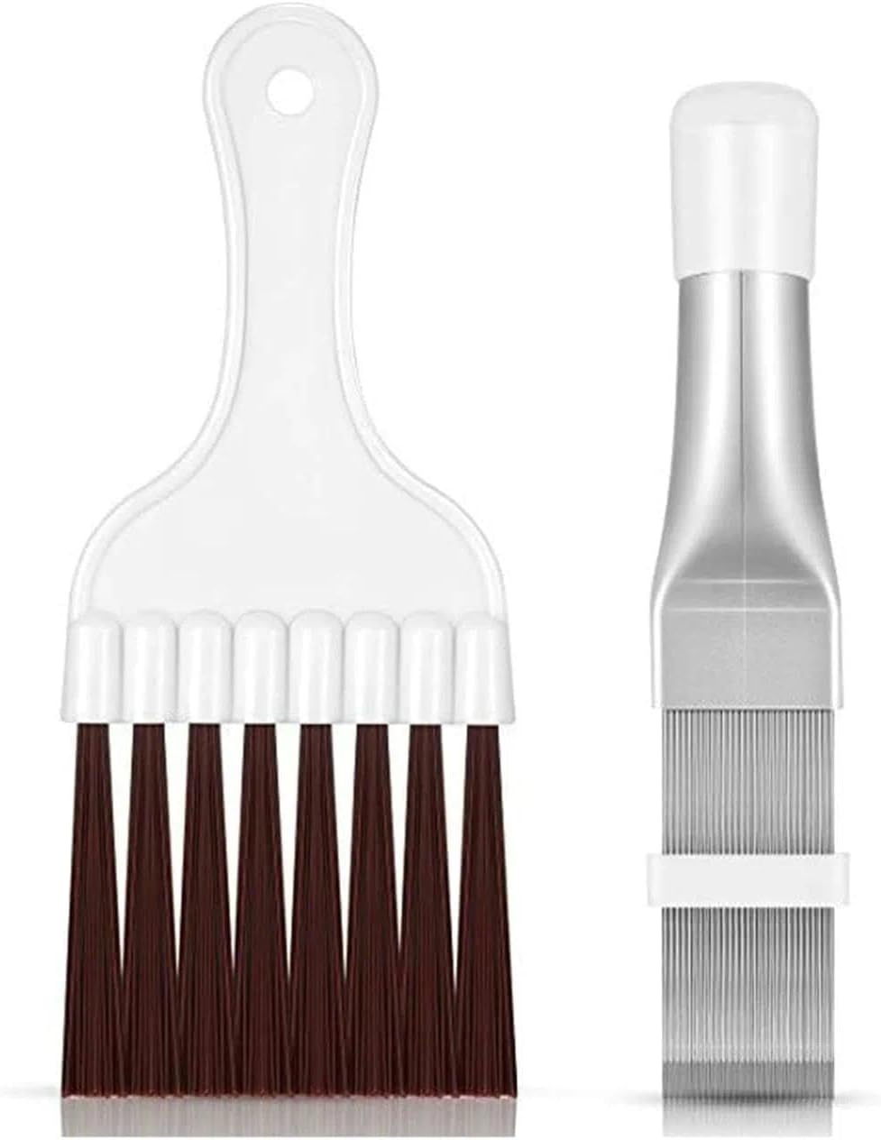 Cleaner Coil Brush for Air Conditioner Cleaning Kit, Stainless Steel Fin Comb and Condenser Cleaning Tool 2-Piece Set - Ermaoo image number 5