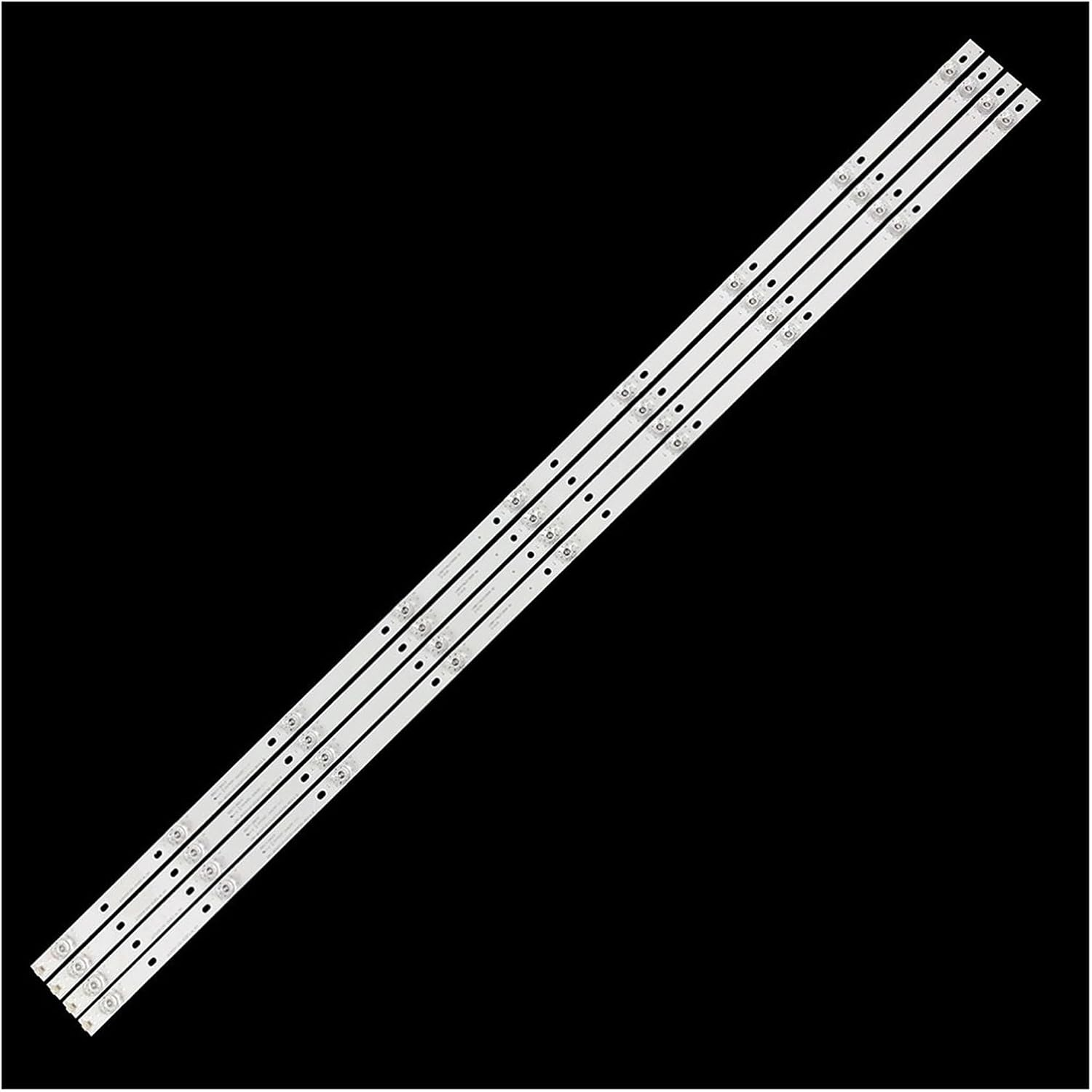 4Pcs 3V2W Led Backlight TV Repair for Hi.Sen/Se 50Inch HZ50A55 H50E3A HZ50A65E HA50A57 HZ50A66ED JL.D50091330-003ES-M_V01 50R6040E image number 2