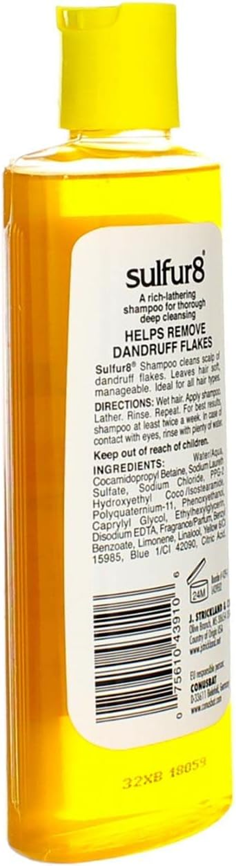 Sulfur 8 Deep Cleaning Shampoo for Dandruff, 7.5 Ounce image number 1