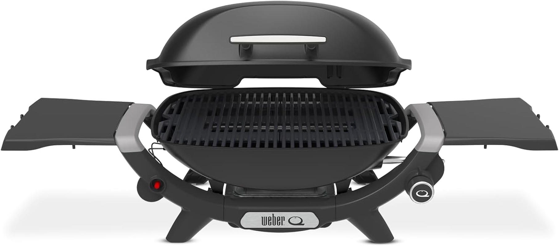 Weber Q Gas BBQ (Q2000N - Latest 3Rd Generation) - LPG Midnight Black - Flame Red image number 4
