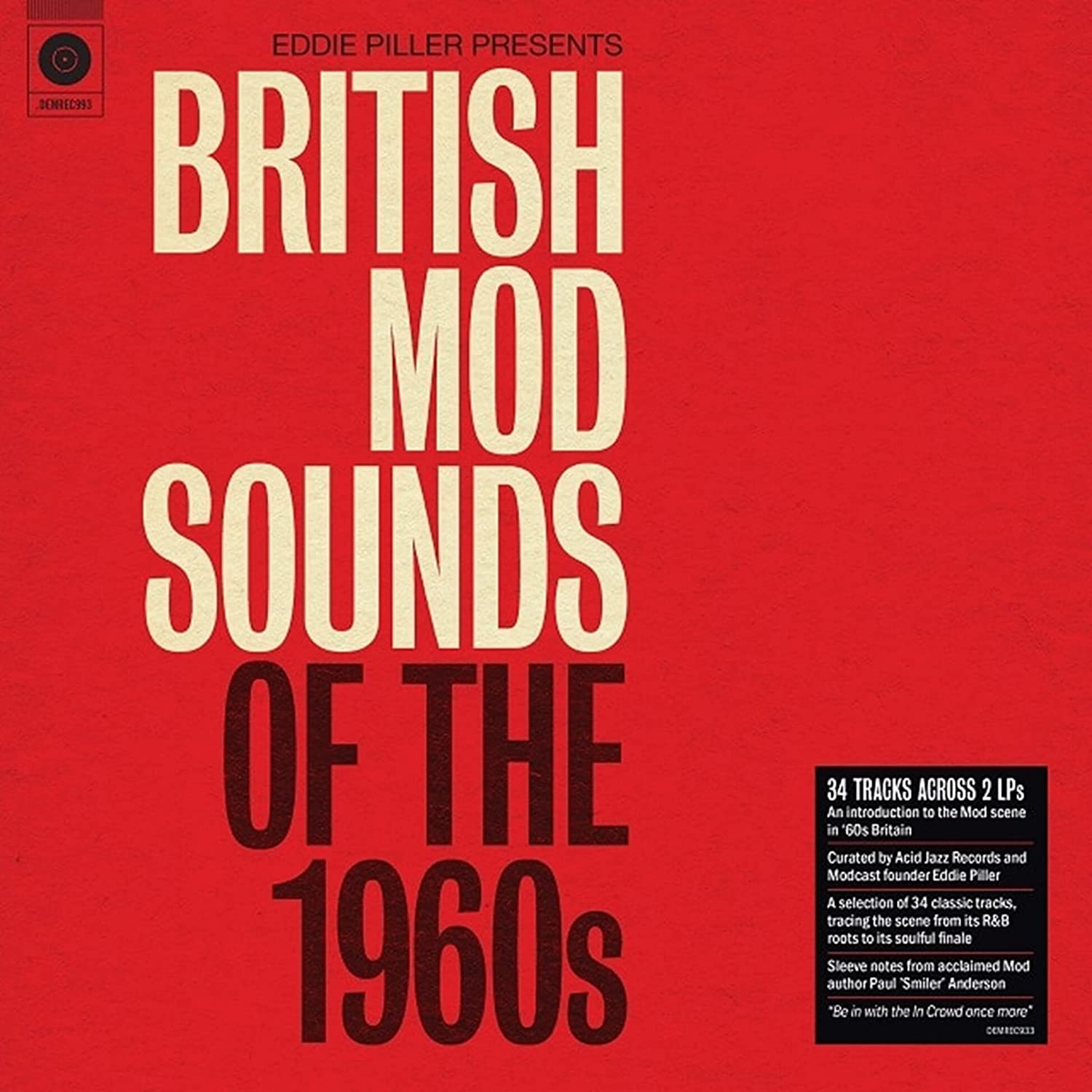 Eddie Piller Presents - British Mod Sounds of the 1960S (140G/2Lp) image number 2