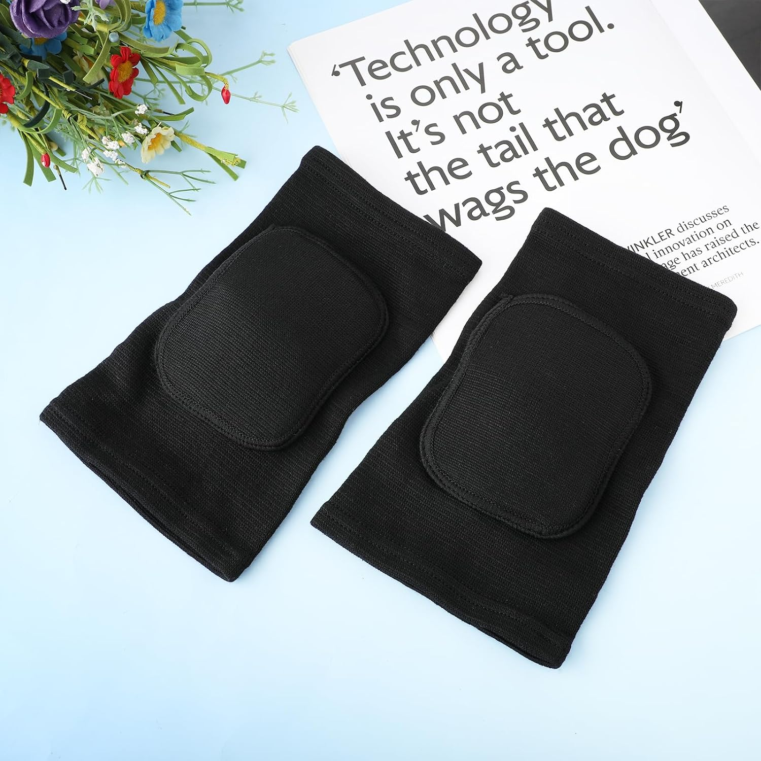 Sibba Compression Elbow Pads Arm Brace Support Fitness Arm Knee Protector Volleyball Basketball Breathable Elbow Wraps for Kids, Men and Women (Full Black)