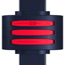 Astro Headset A03 A03 in Ear Blue and Red 3.5Mm (Earphone + Microphone) image number 1